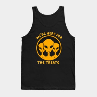 Aliens Exist Trick Or Treat Tank Top